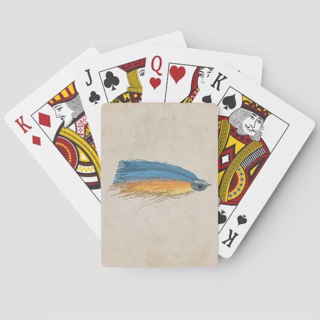 Jeu De Cartes FlyFishing Lure Art Saumon Fly Lure (dos)