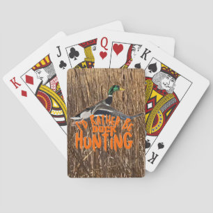 Jeu De Cartes Flying Mallard Playing Cartes, Duck Hunting