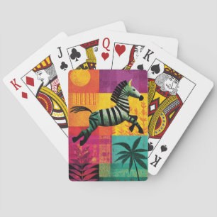 Jeu De Cartes Flying Zebra Jungle Pop