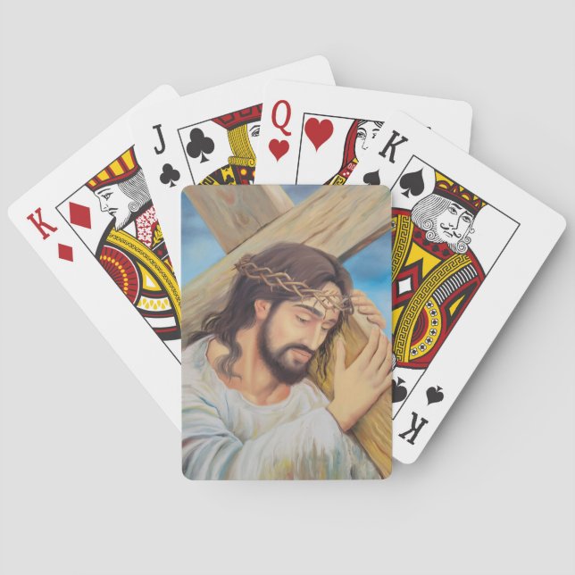 Jeu De Cartes Foi chrétienne Jésus Christ (dos)
