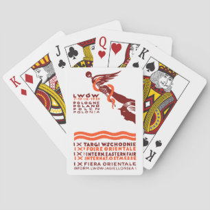Jeu De Cartes Foire internationale de l'Est de Lwow 1929
