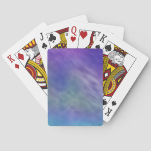 Jeu De Cartes Fond de ciel profond aux couleurs de l'arc-en-ciel