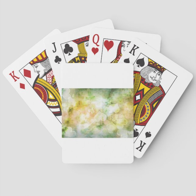 Jeu De Cartes Fond de cœur coloré (dos)