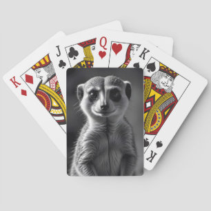 Jeu De Cartes Fond d'écran de la faune des suricates Majestueuse