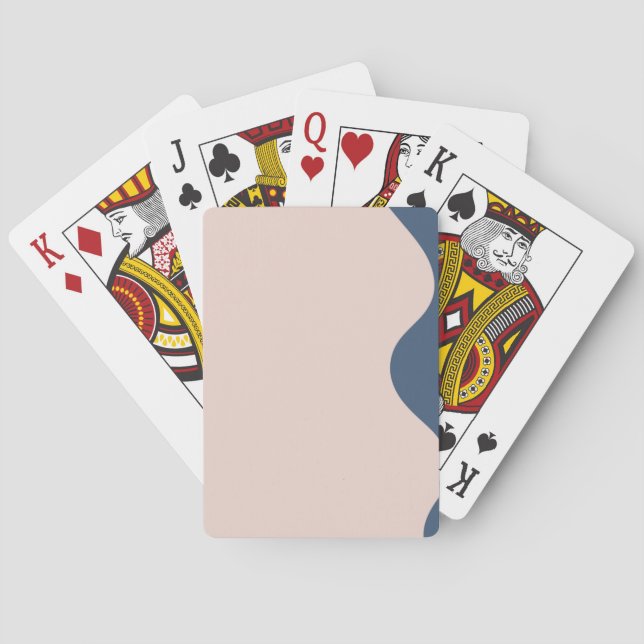 Jeu De Cartes Fond d'écran esthétique de fleurs abstraites rose  (dos)