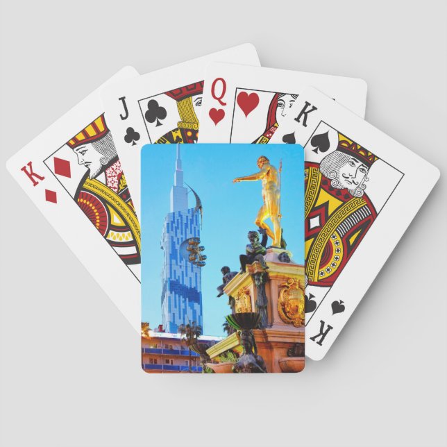 Jeu De Cartes Fontaine de Neptune (dos)