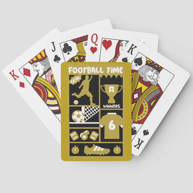 Jeu De Cartes Football britannique (dos)