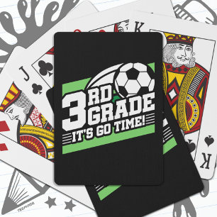 Jeu De Cartes Football de 3e année Premier jour Retour à l'école