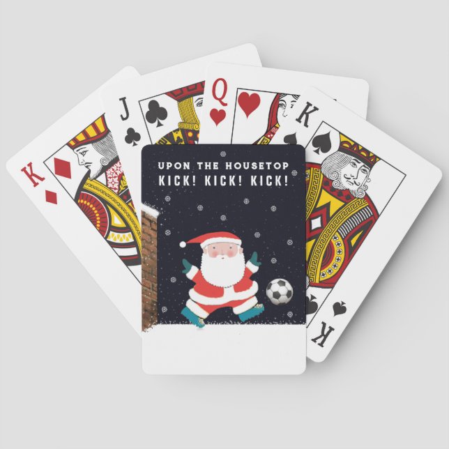 Jeu De Cartes Football Drôle (dos)