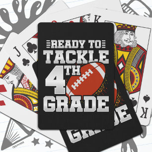Jeu De Cartes Football Premier Jour 4e Année Retour À L'École