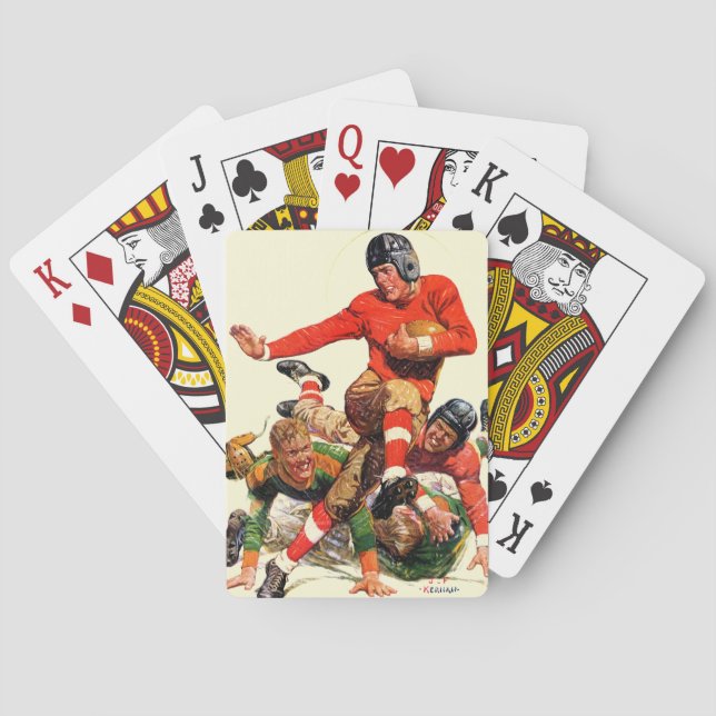 Jeu De Cartes Football universitaire (dos)
