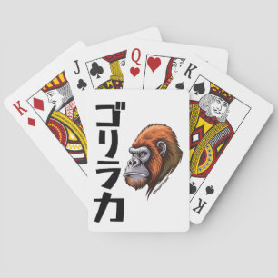 Jeu De Cartes Force Gorille d'inspiration japonaise