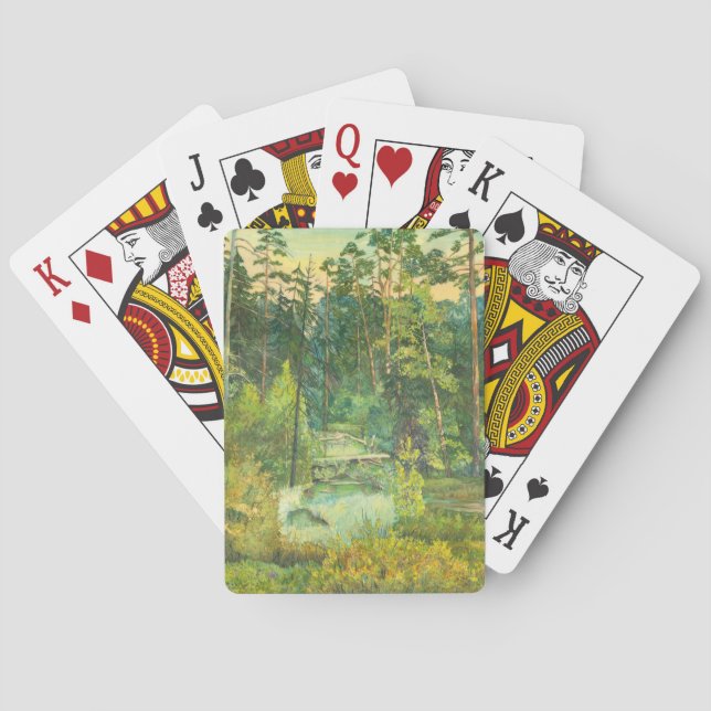 Jeu De Cartes Forêt (dos)