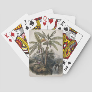 Jeu De Cartes Forêt de bananiers tropicaux antiques   Bota vinta