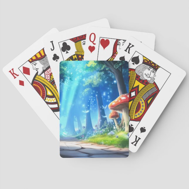 Jeu De Cartes Forêt de Champignons (dos)