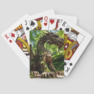 Jeu De Cartes Forêt de Sabre de champignons d'Imaginaire