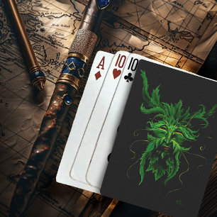 Jeu De Cartes Forêt Envoûtante Dryade Femme Papillon Fantaisie