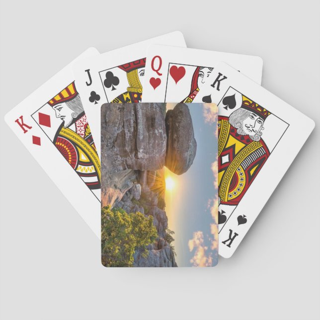 Jeu De Cartes Forêt nationale de Shawnee (dos)