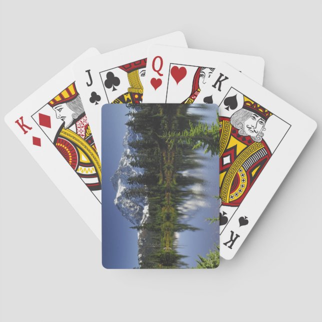 Jeu De Cartes Forêt nationale du Mont Baker-Snoqualmie (dos)