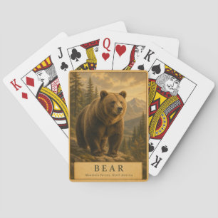 Jeu De Cartes Forêts de Bear Mountain VINTAGE