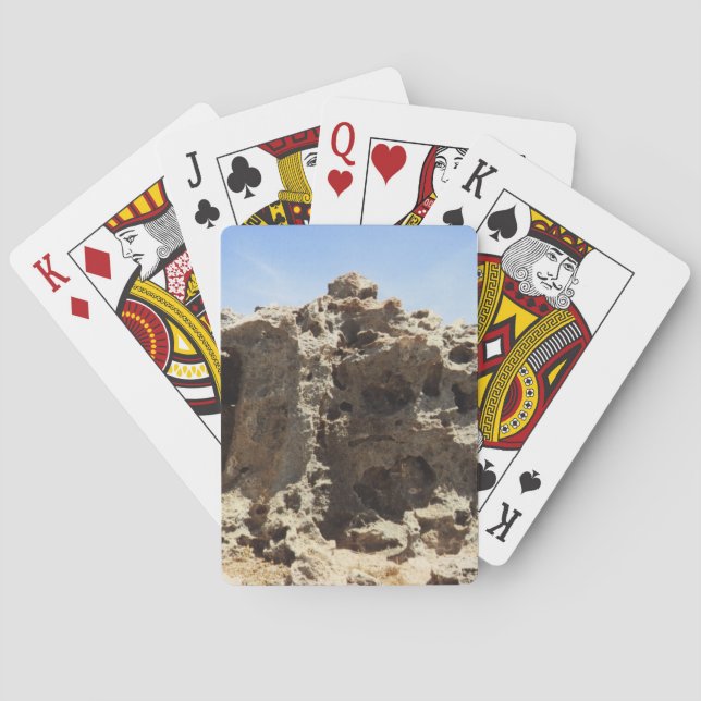 Jeu De Cartes Formation rocheuse d'Aruba (dos)