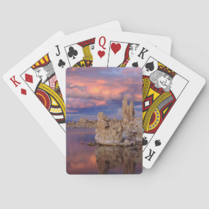 Jeu De Cartes Formations de tuf sur le lac Mono