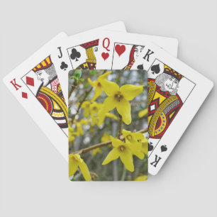 Jeu De Cartes Forsythie au printemps