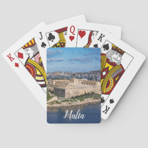Jeu De Cartes Fort Manoel et Sliema de La Valette, Malte