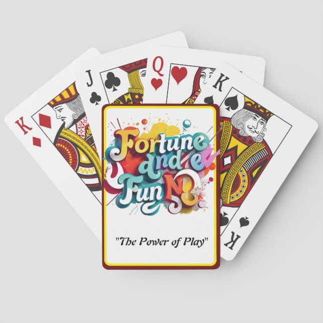 Jeu De Cartes "Fortune and Fun" (dos)
