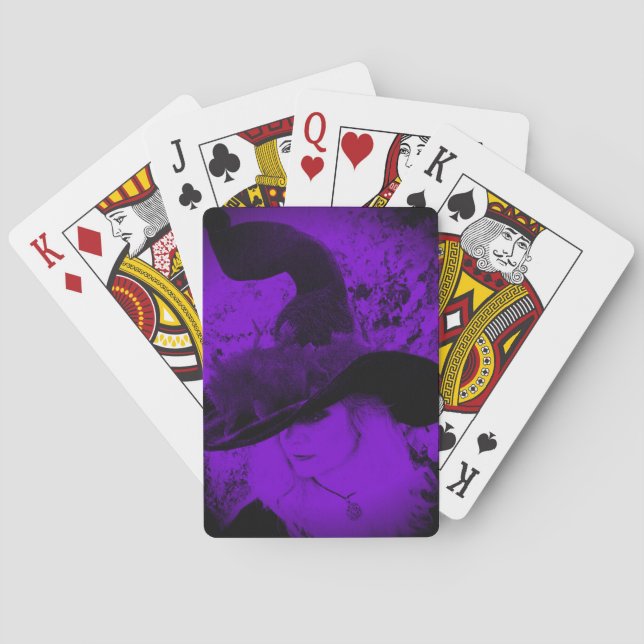 Jeu De Cartes Fortune Telling Witch Jouer Cartes Cartomance (dos)