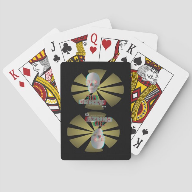 Jeu De Cartes Fou 3D (dos)