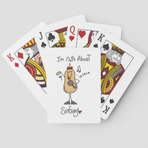 Jeu De Cartes Fou de T-shirts et Cadeaux de Chant