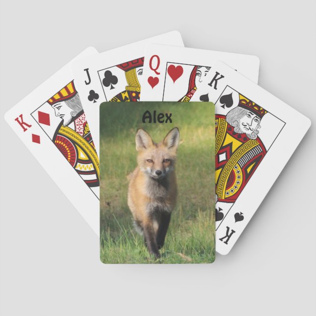 Jeu De Cartes Fox Friend Playing Cards - Personnalisez-le! (dos)