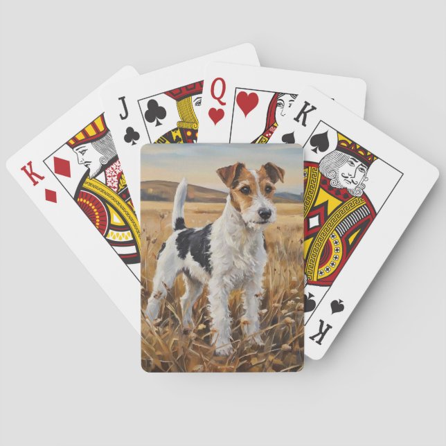 Jeu De Cartes Fox Terrier (dos)