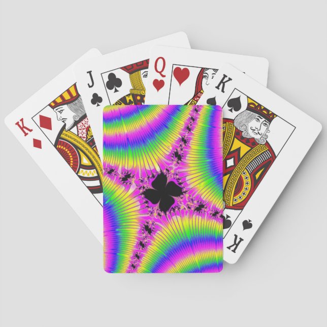 Jeu De Cartes Fractal 114 Cartes de lecture (dos)