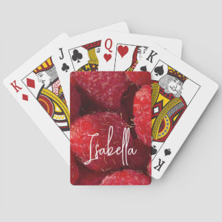 Jeu De Cartes Framboises rouges