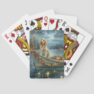 Jeu De Cartes Français Setter Christmas Festive Voyage
