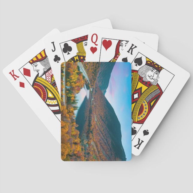 Jeu De Cartes Franconia Notch State Park, New Hampshire (dos)