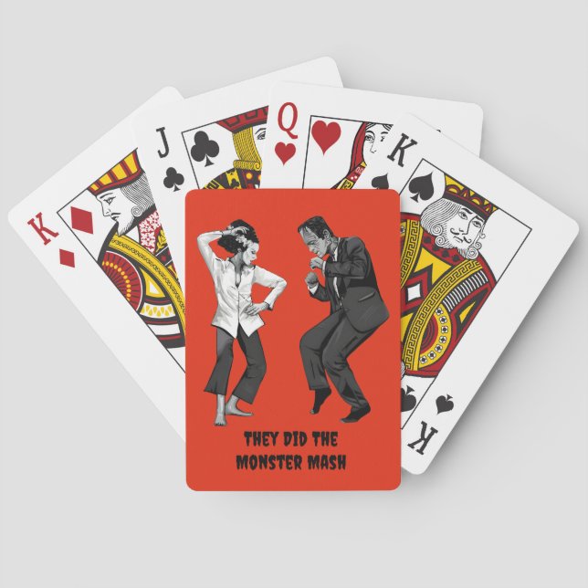 Jeu De Cartes Frankenstein Dancing Playing Cards (dos)