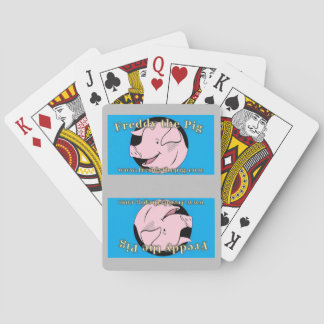 Jeu De Cartes Freddy le cochon jouer aux cartes