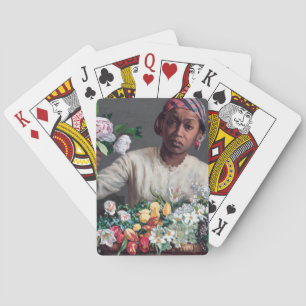 Jeu De Cartes Frédéric Bazille - Jeune femme aux pivoines