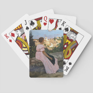 Jeu De Cartes Frederic Bazille - La robe rose