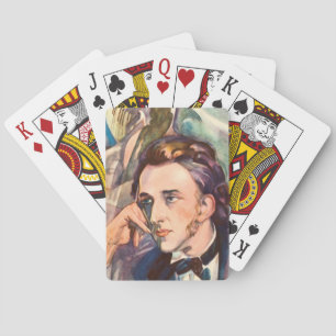 Jeu De Cartes Frederic Chopin Compositeur Musicien Portrait Célè