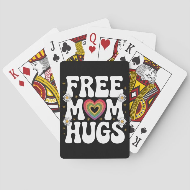 Jeu De Cartes Free Mom Hug Transgender Lesbian Gay LGBT Pride (dos)