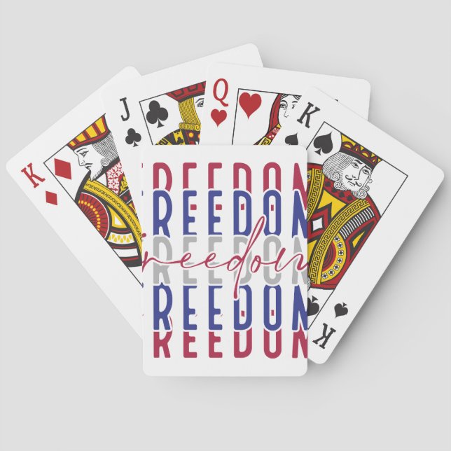 Jeu De Cartes Freedom Kamala Harris (dos)