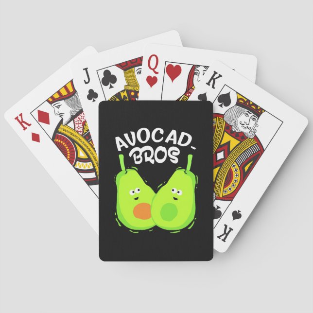 Jeu De Cartes Frère Avocado (dos)