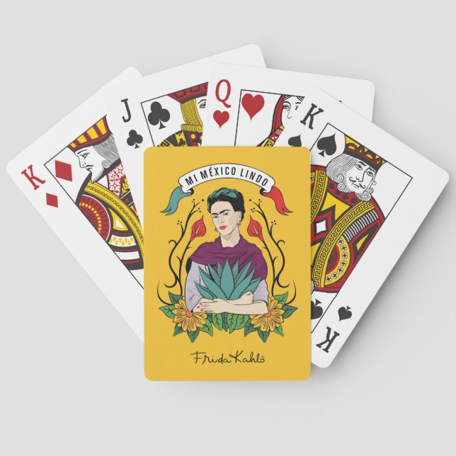 Jeu De Cartes Frida Kahlo | Mi Mexico Lindo