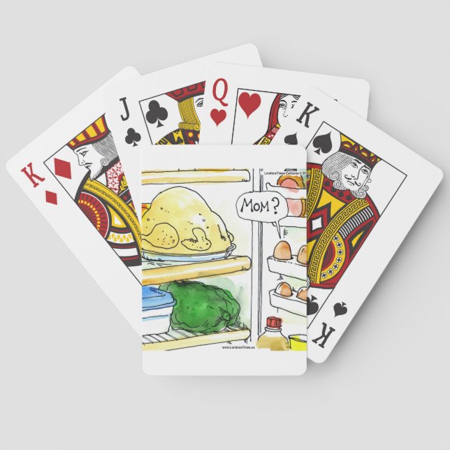 Jeu De Cartes Fridge Chicken Egg Famille Amusante (dos)