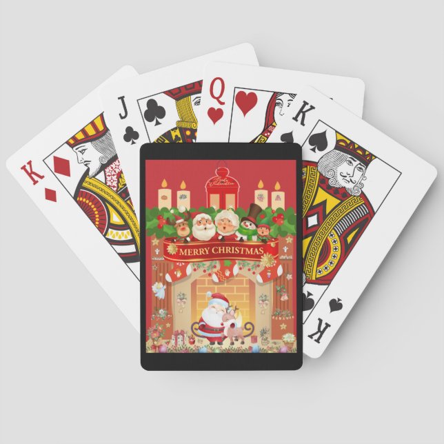 Jeu De Cartes Frohe Weihnachten (dos)