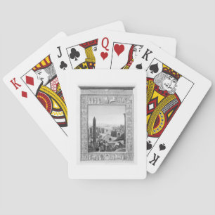 Jeu De Cartes Frontispice au volume 1 de la description de ` du